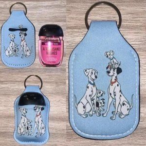101 Dalmatians blue hand sanitizer holder